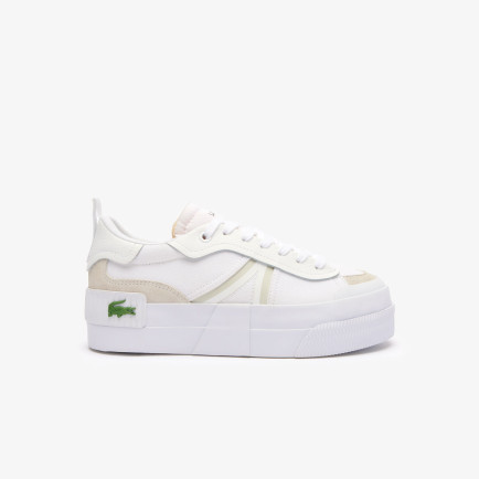 Lacoste L004 Platform Kadın Beyaz Sneaker Lacoste L004 Platform Kadın Beyaz Sneaker