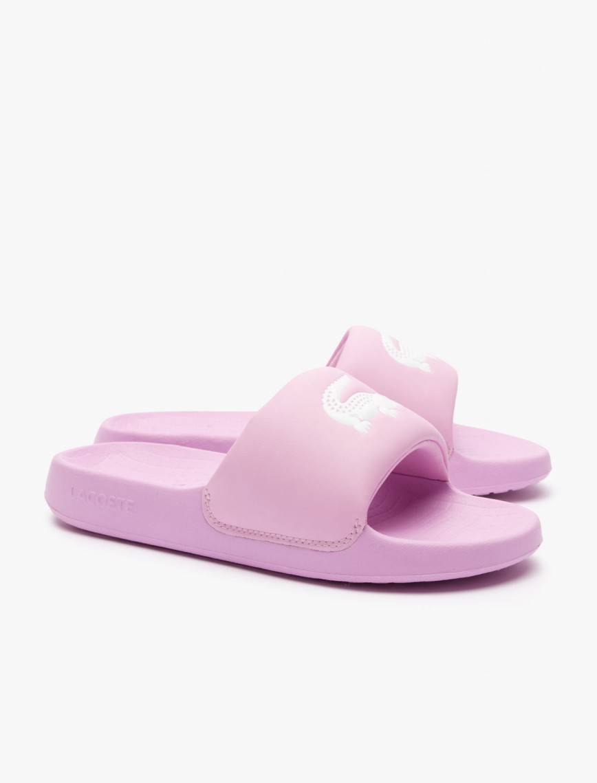 Lacoste Croco 1.0 Bebek Pembe Terlik Lacoste Croco 1.0 Bebek Pembe Terlik