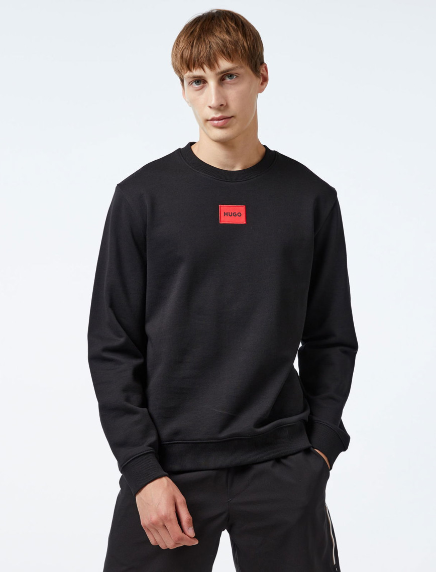 HUGO Diragol212 Erkek Yeşil Sweatshirt HUGO Diragol212 Erkek Yeşil Sweatshirt