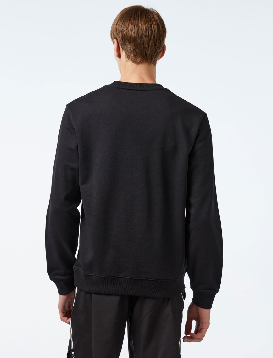 Hugo Diragol 212 Erkek Siyah Sweatshirt Hugo Diragol 212 Erkek Siyah Sweatshirt