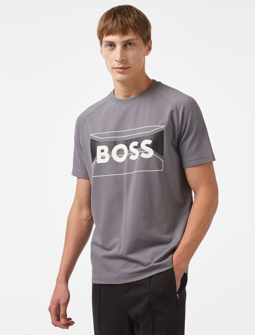Boss Erkek Lacivert T-Shirt Boss Erkek Lacivert T-Shirt