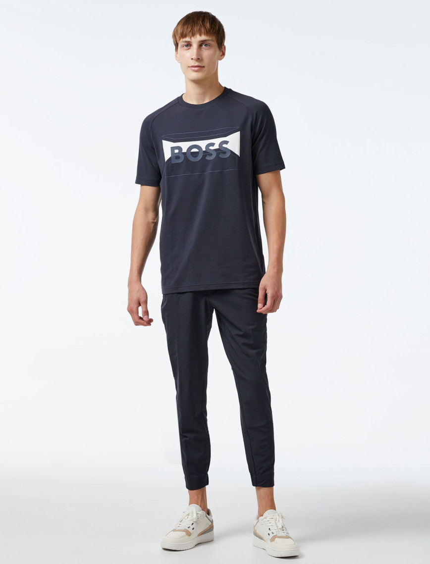 Boss Erkek Lacivert T-Shirt Boss Erkek Lacivert T-Shirt