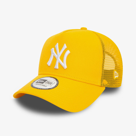 New Era New York Yankees League Essential Yellow A-Frame Trucker Unisex Sarı Şapka New Era New York Yankees League Essential Yellow A-Frame Trucker Unisex Sarı Şapka