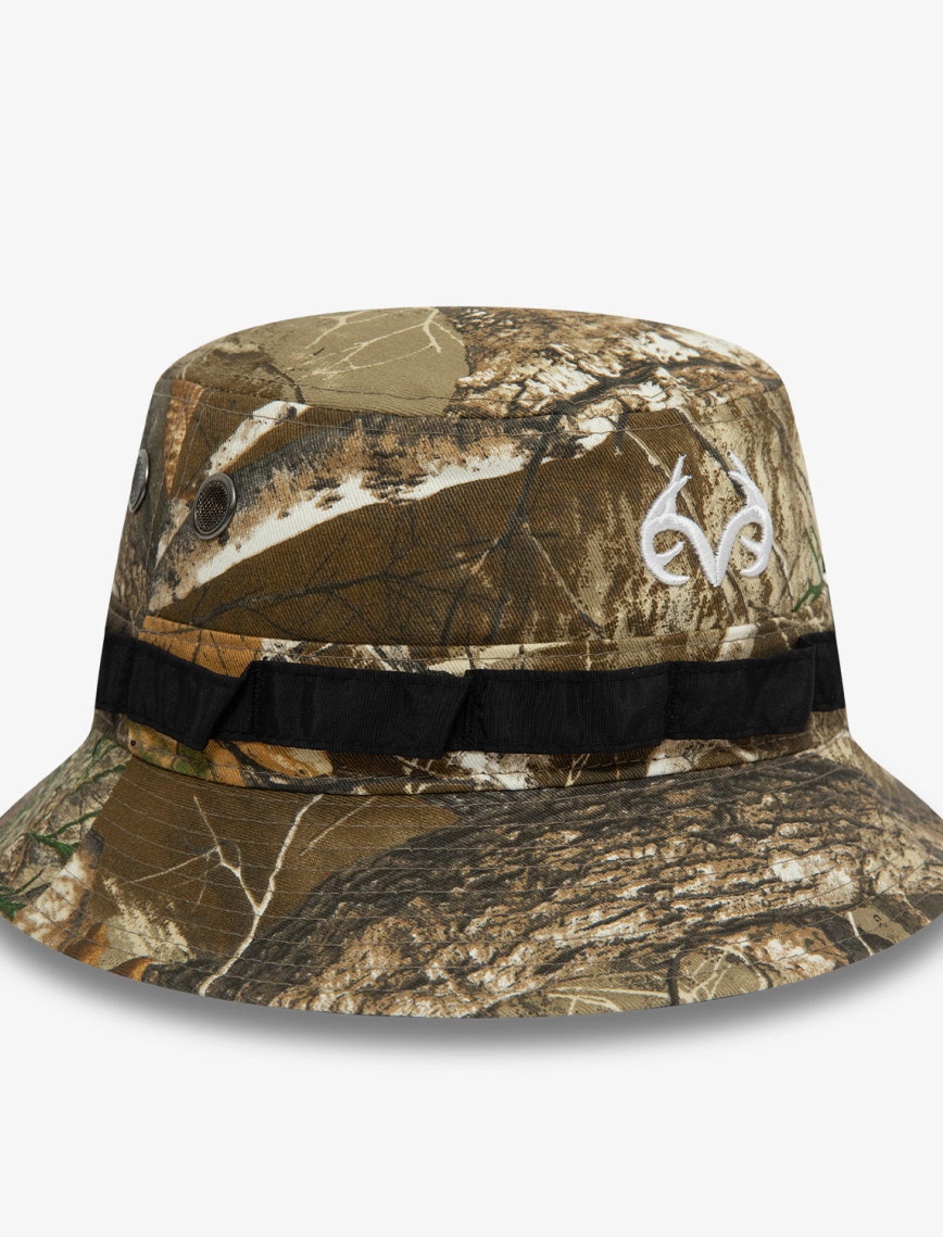 New Era Real Tree Adventure Bucket Unisex Kamuflaj Şapka New Era Real Tree Adventure Bucket Unisex Kamuflaj Şapka