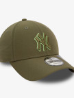New Era New York Yankees Team Outline 9FORTY Unisex Haki Şapka New Era New York Yankees Team Outline 9FORTY Unisex Haki Şapka