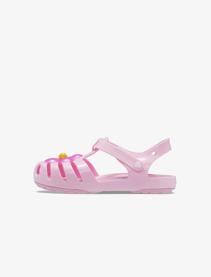 Crocs Isabella Charm T Bebek Pembe Sandalet Crocs Isabella Charm T Bebek Pembe Sandalet