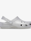 Crocs Classic Glitter Kadın Gri Terlik Crocs Classic Glitter Kadın Gri Terlik