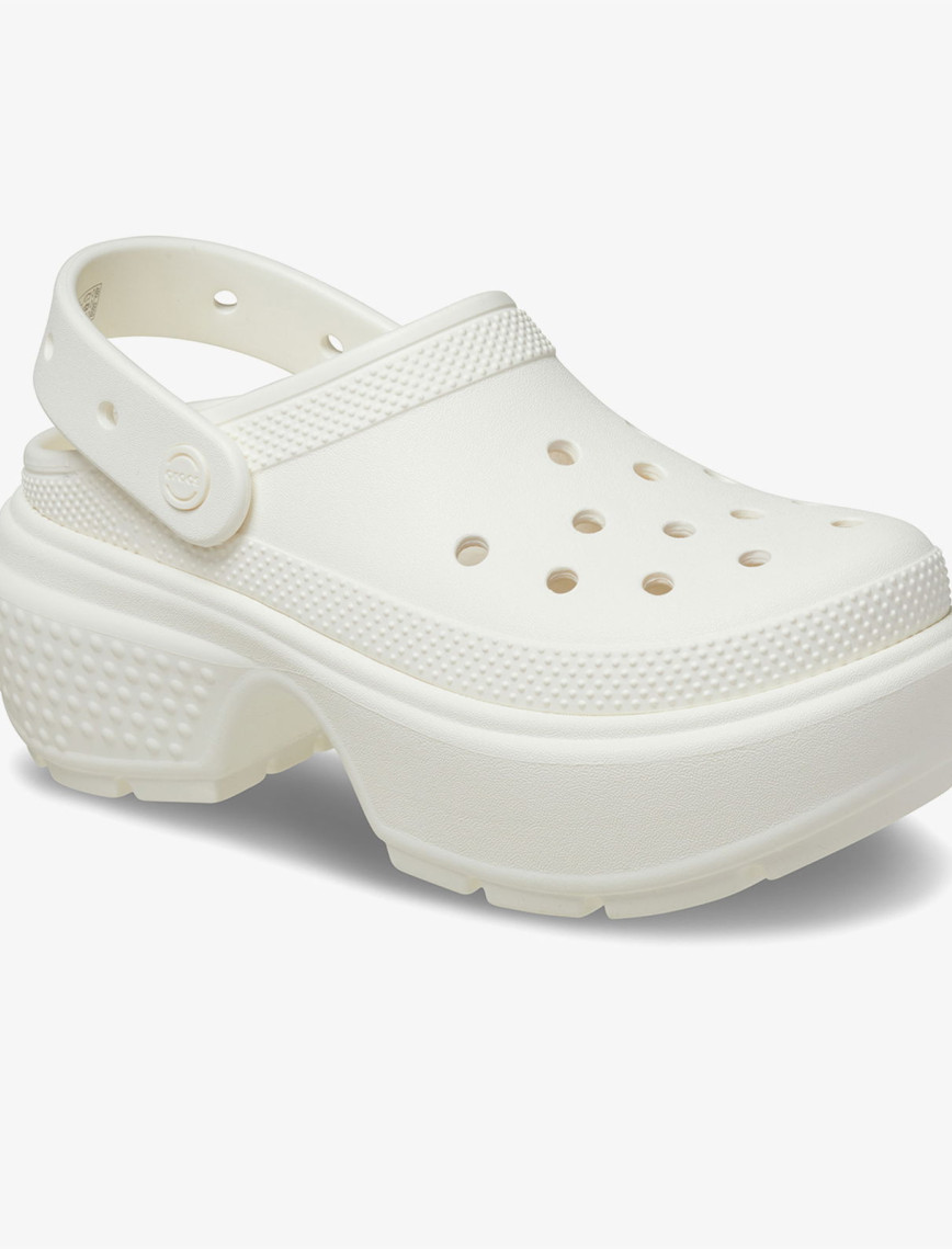 Crocs Stomp Kadın Beyaz Terlik Crocs Stomp Kadın Beyaz Terlik