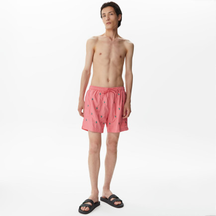 Nautica Erkek Pembe Desenli Mayo Şort Nautica Erkek Pembe Desenli Mayo Şort