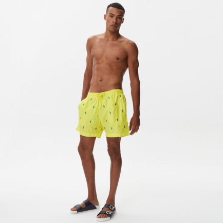 Nautica Erkek Sarı Desenli Deniz Şortu Nautica Erkek Sarı Desenli Deniz Şortu