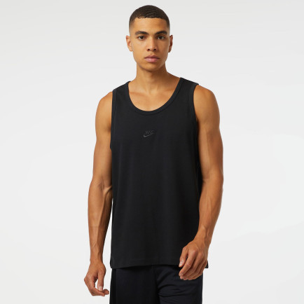 Nike Sportswear Premium Essentials Erkek Siyah Kolsuz T-Shirt Nike Sportswear Premium Essentials Erkek Siyah Kolsuz T-Shirt