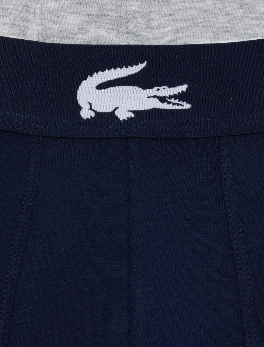 Lacoste Core Erkek 3'lü Lacivert Boxer