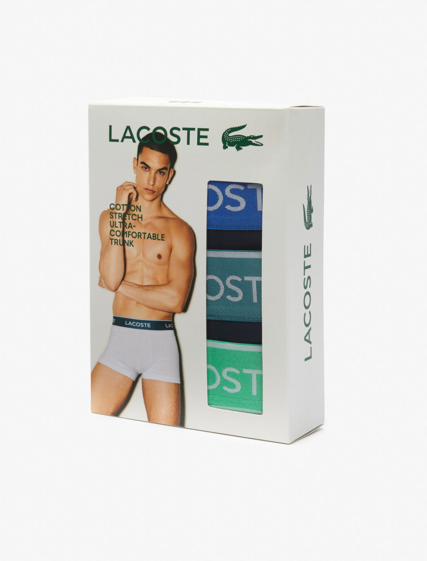 Lacoste Erkek 3'lü Lacivert Boxer Lacoste Erkek 3'lü Lacivert Boxer