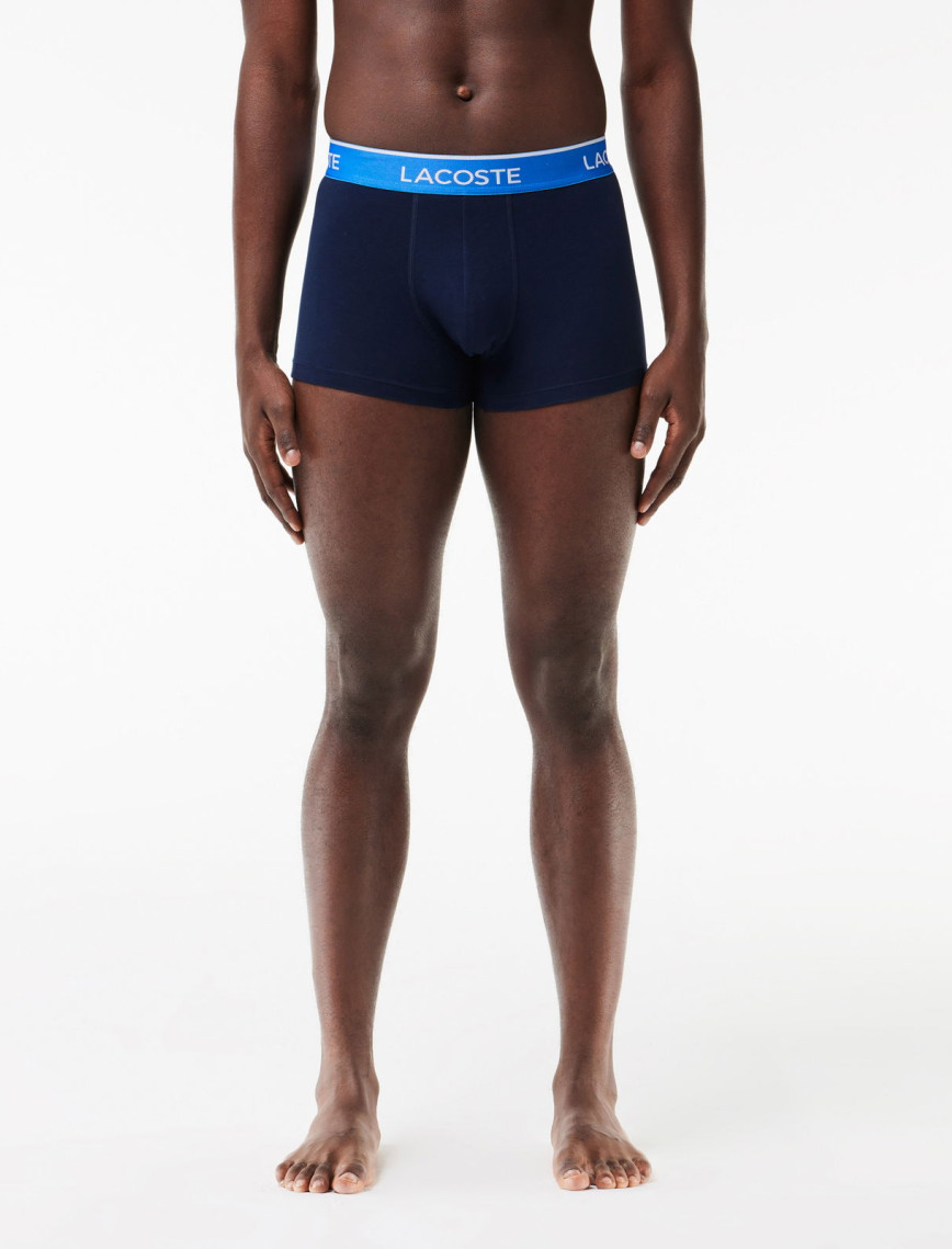 Lacoste Erkek 3'lü Lacivert Boxer Lacoste Erkek 3'lü Lacivert Boxer