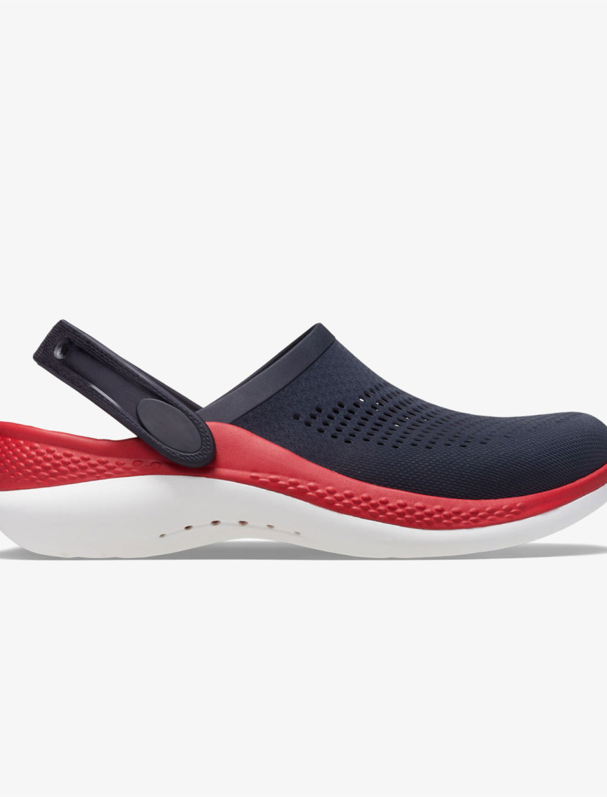 Crocs LiteRide 360 Clog Erkek Lacivert/Kırmızı Terlik Crocs LiteRide 360 Clog Erkek Lacivert/Kırmızı Terlik