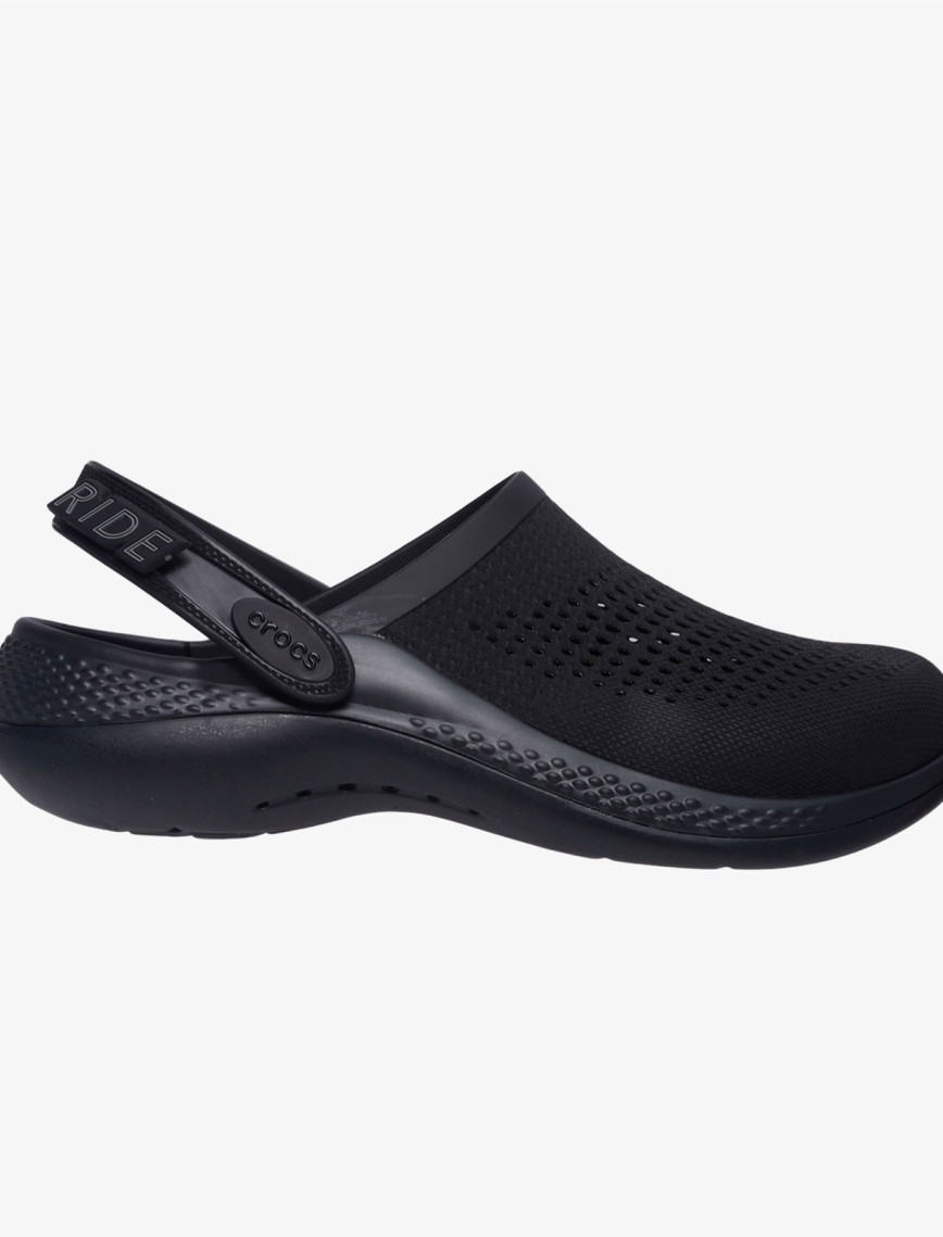 Crocs LiteRide 360 Unisex Siyah Terlik Crocs LiteRide 360 Unisex Siyah Terlik