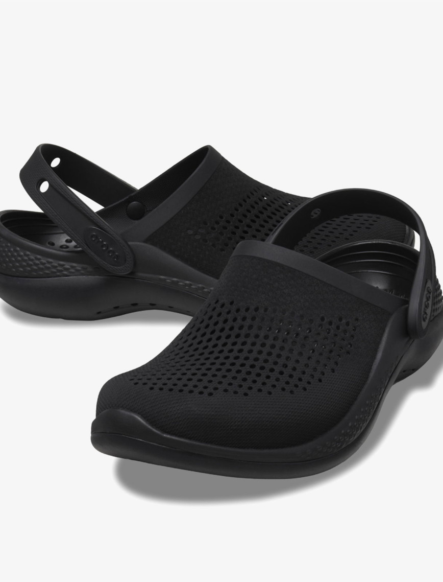 Crocs LiteRide 360 Unisex Siyah Terlik Crocs LiteRide 360 Unisex Siyah Terlik