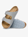 Birkenstock Arizona Bf Saffiano Erkek Gri Terlik Birkenstock Arizona Bf Saffiano Erkek Gri Terlik