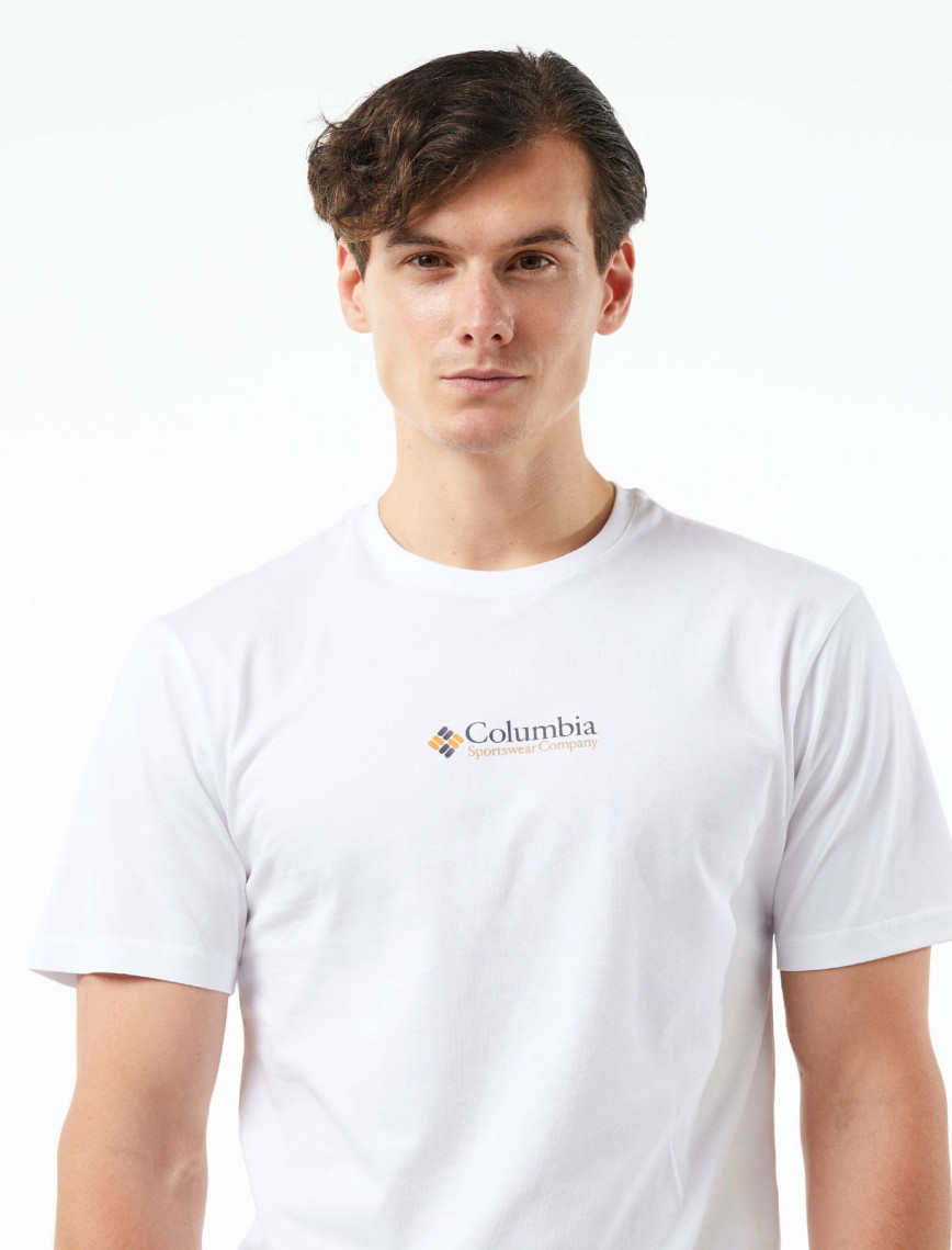 Columbia Csc Retro Erkek Beyaz T-Shirt Columbia Csc Retro Erkek Beyaz T-Shirt