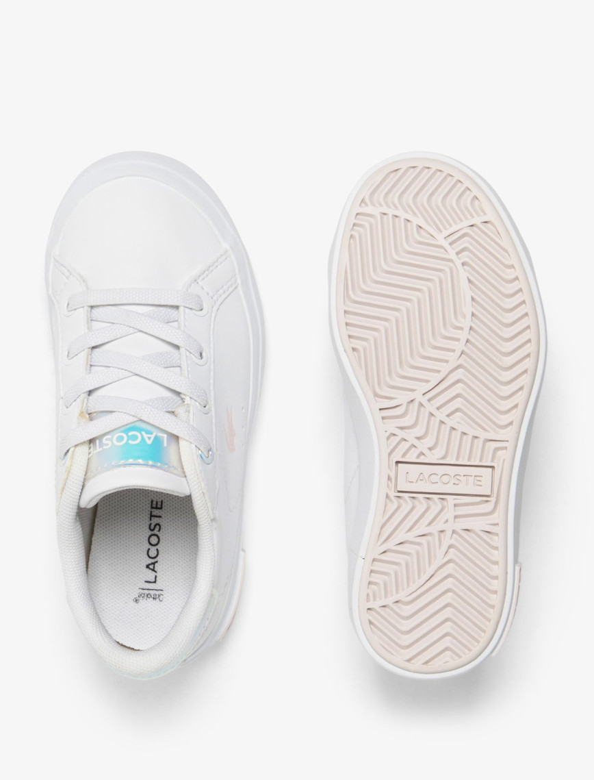 Lacoste Powercourt Çocuk Beyaz Sneaker Lacoste Powercourt Çocuk Beyaz Sneaker