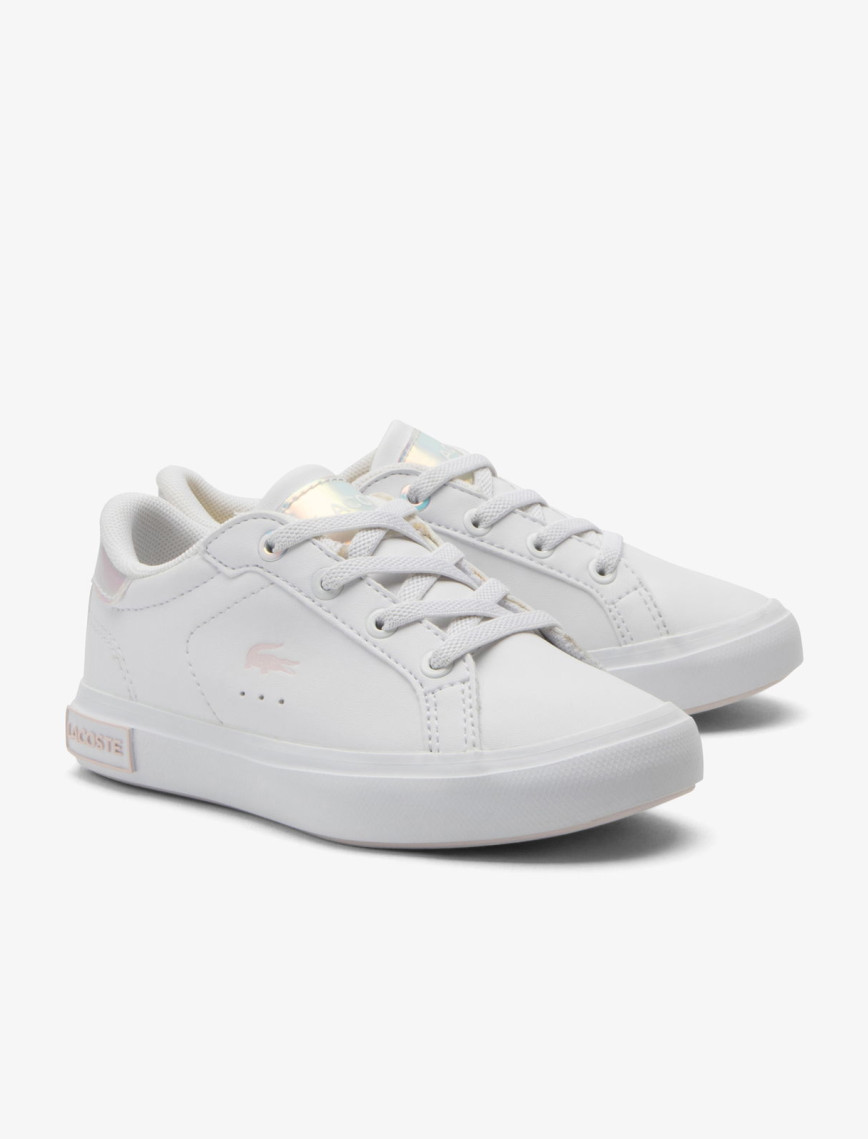 Lacoste Powercourt Çocuk Beyaz Sneaker Lacoste Powercourt Çocuk Beyaz Sneaker