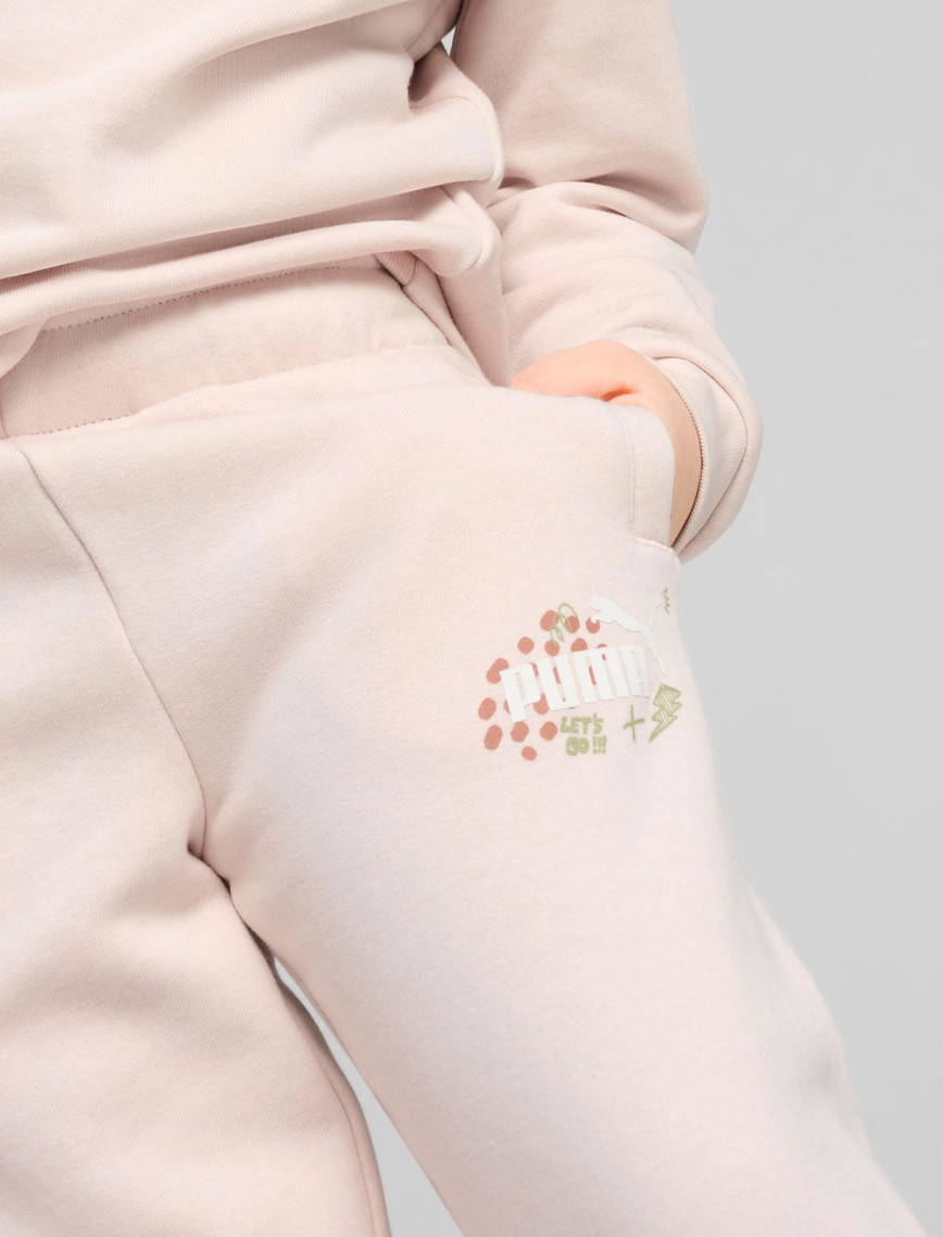 Puma Ess+ FC Çocuk Pembe Eşofman Altı Puma Ess+ FC Çocuk Pembe Eşofman Altı