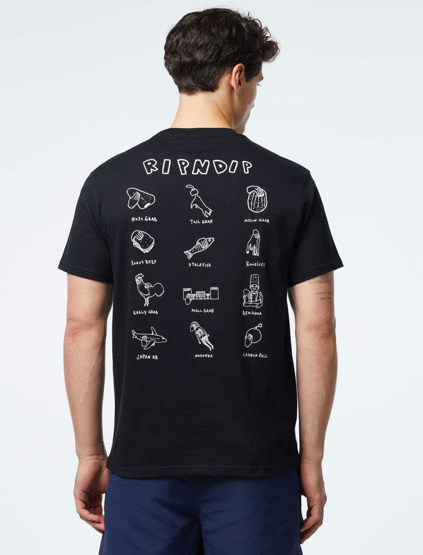 Ripndip Grabs Erkek Siyah T-Shirt Ripndip Grabs Erkek Siyah T-Shirt