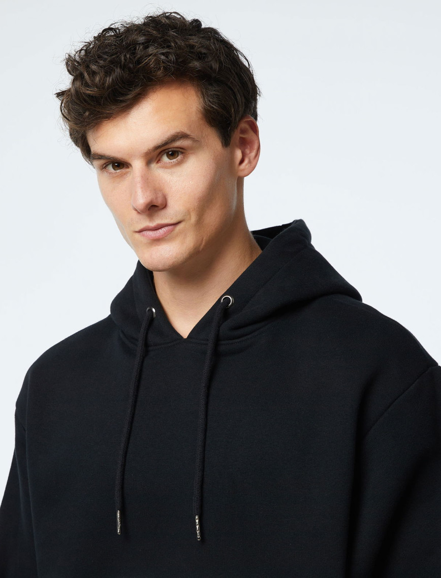 Karl Kani Retro Os Erkek Siyah Hoodie Karl Kani Retro Os Erkek Siyah Hoodie