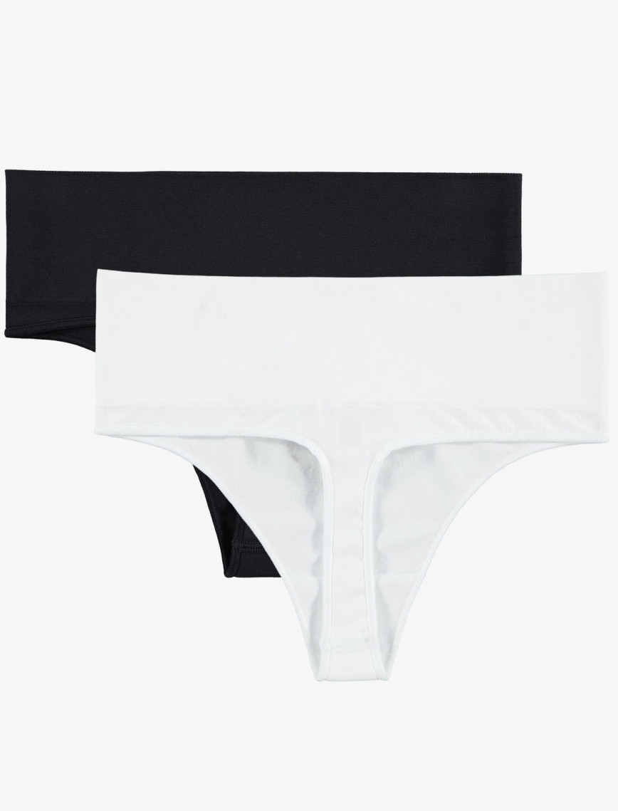 adidas Thong 2'li Kadın Renkli Külot adidas Thong 2'li Kadın Renkli Külot