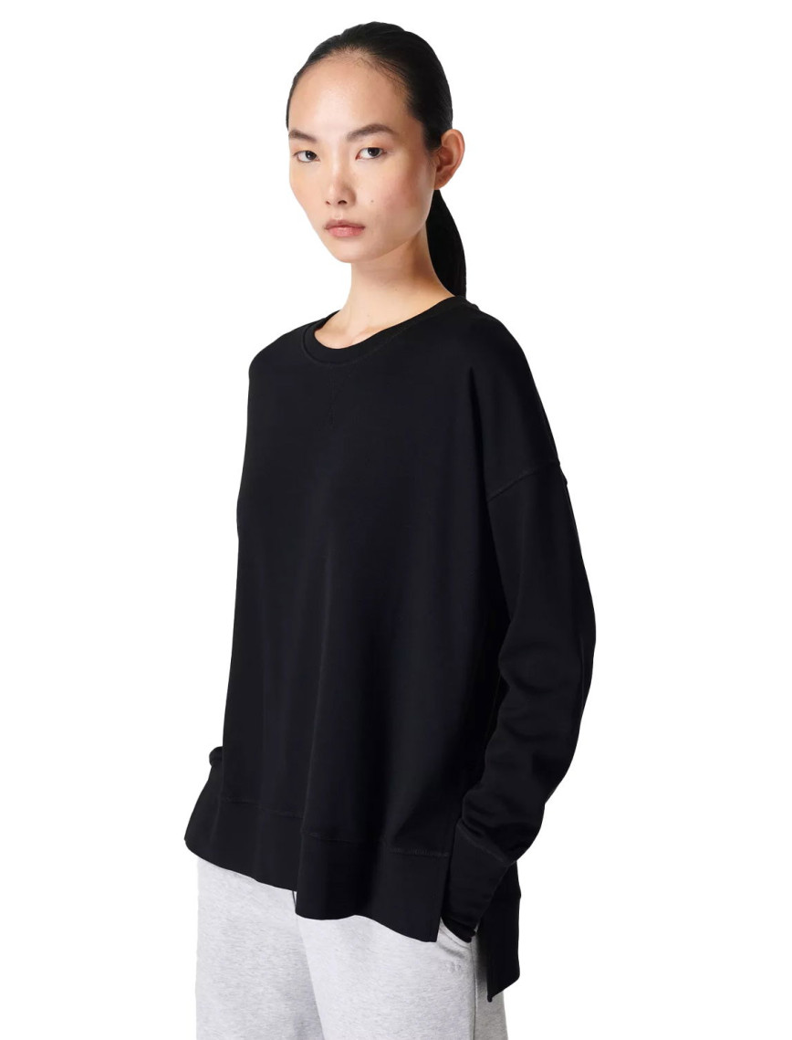 Sweaty Betty After Class Longline Kadın Siyah Sweatshirt Sweaty Betty After Class Longline Kadın Siyah Sweatshirt