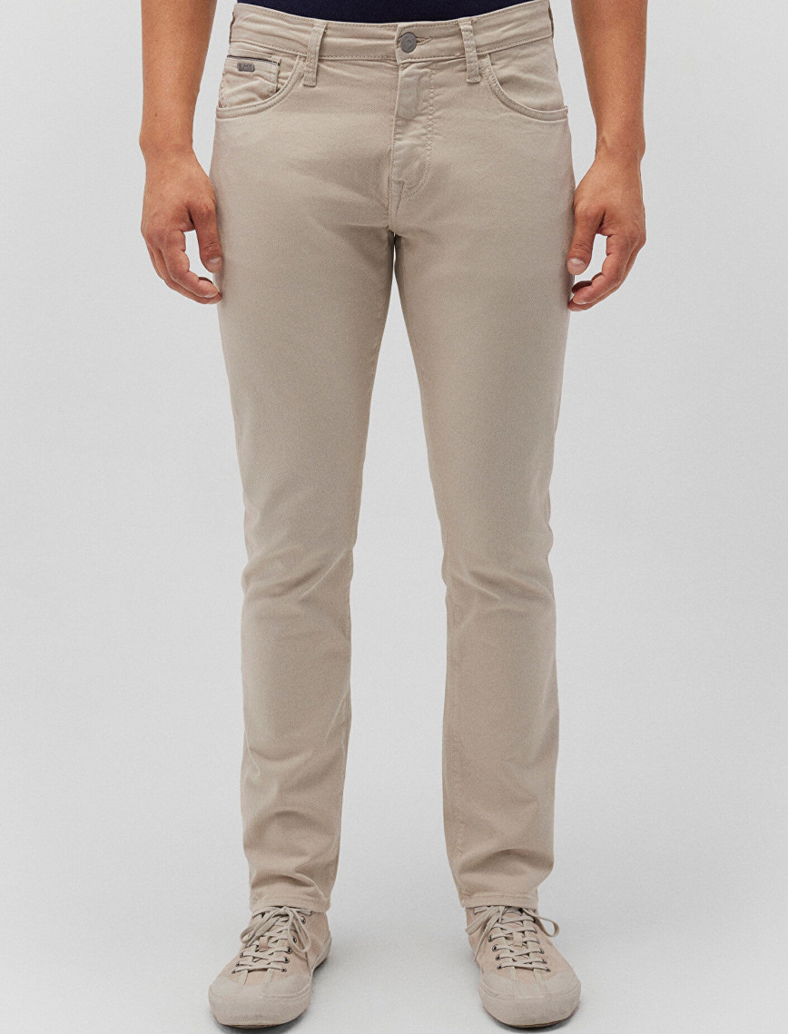 Mavi Jake Mavi Black Bej Gabardin Pantolon 0042288058