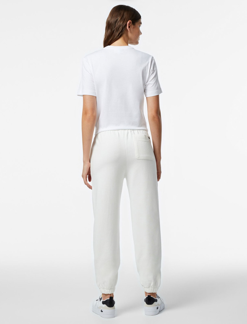 Lacoste Printed Kadın Beyaz Eşofman Altı Lacoste Printed Kadın Beyaz Eşofman Altı