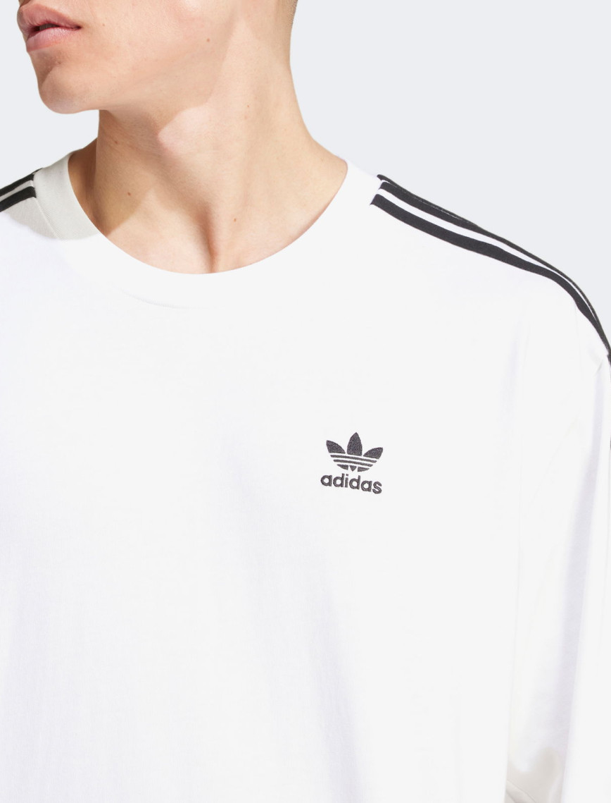 adidas Adicolor Oversized Erkek Beyaz T-Shirt adidas Adicolor Oversized Erkek Beyaz T-Shirt