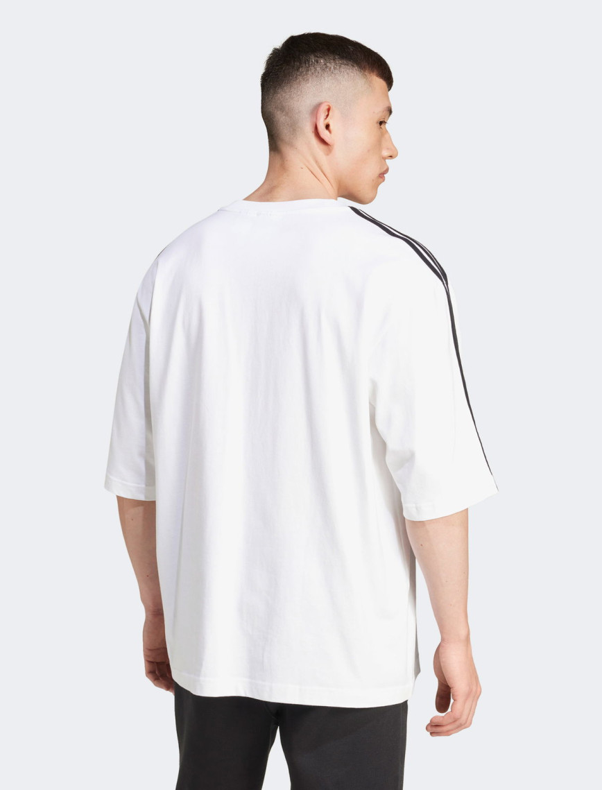 adidas Adicolor Oversized Erkek Beyaz T-Shirt adidas Adicolor Oversized Erkek Beyaz T-Shirt