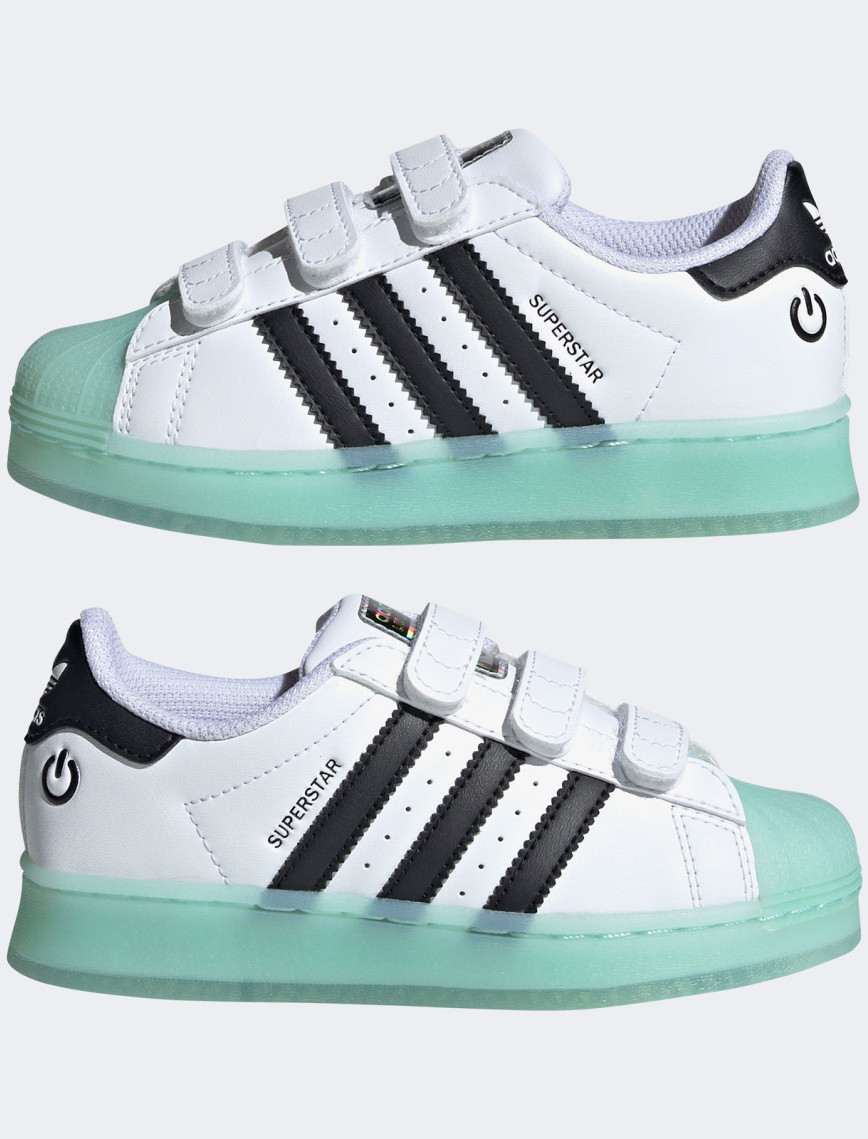 adidas Superstar LED Light Çocuk Işıklı Beyaz Ayakkabı adidas Superstar LED Light Çocuk Işıklı Beyaz Ayakkabı