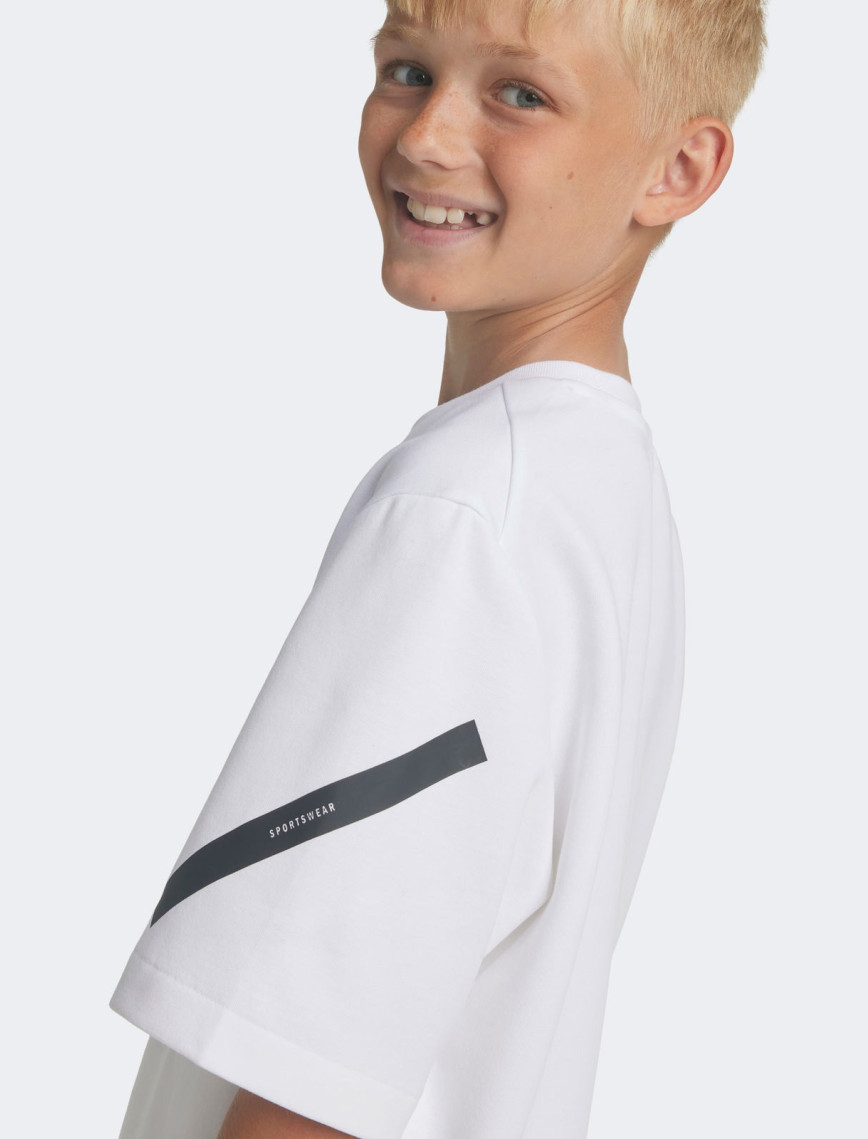 adidas Z.N.E. Çocuk Beyaz T-Shirt adidas Z.N.E. Çocuk Beyaz T-Shirt