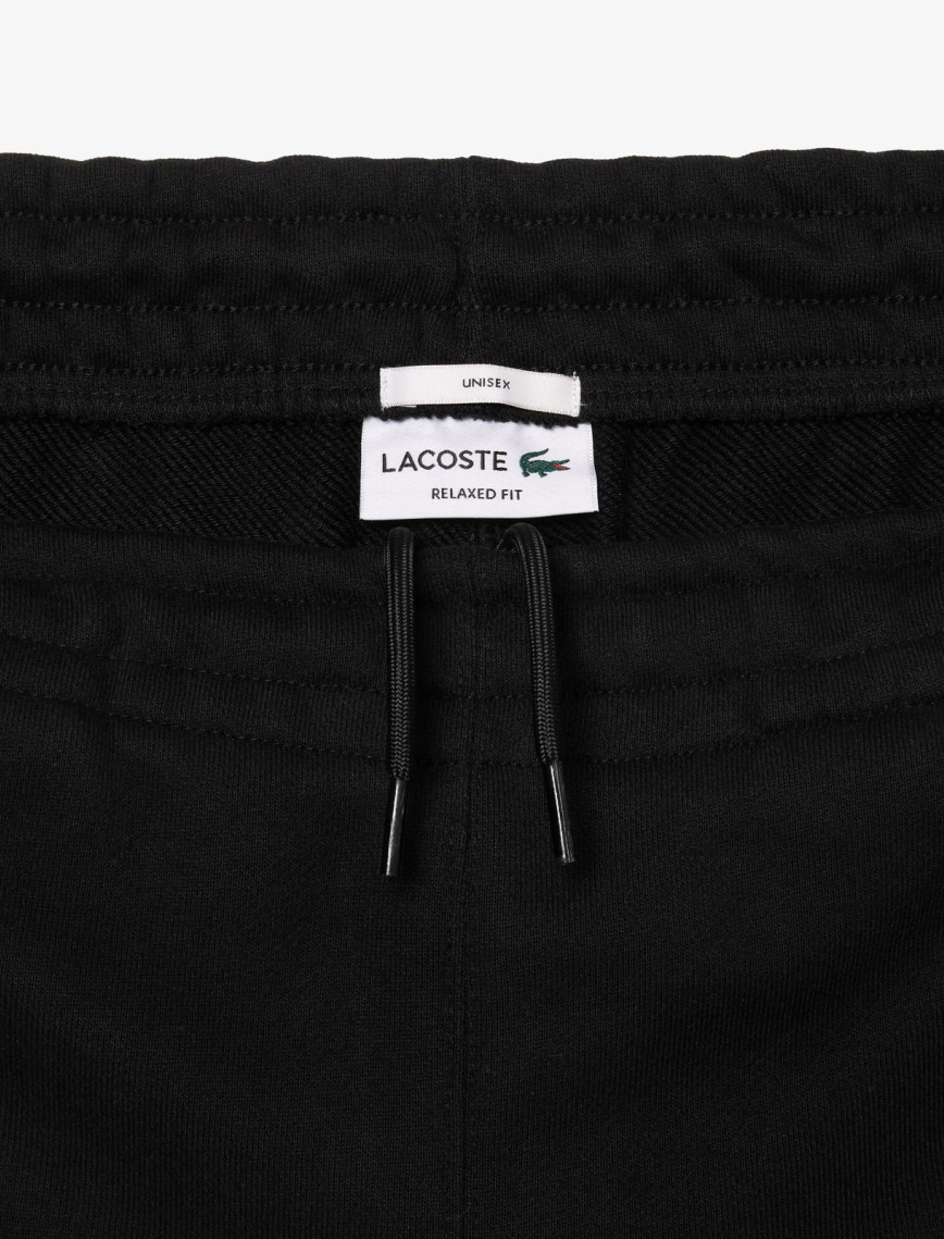 Lacoste Unisex Relaxed Fit Organik Pamuk Siyah Eşofman Altı Lacoste Unisex Relaxed Fit Organik Pamuk Siyah Eşofman Altı