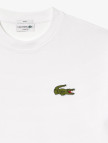 Lacoste Loose Fit Bisiklet Yaka Organik Pamuk Erkek Beyaz T-Shirt Lacoste Loose Fit Bisiklet Yaka Organik Pamuk Erkek Beyaz T-Shirt