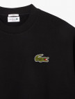 Lacoste Unisex Loose Fit Bisiklet Yaka Organik Pamuk Siyah Sweatshirt Lacoste Unisex Loose Fit Bisiklet Yaka Organik Pamuk Siyah Sweatshirt