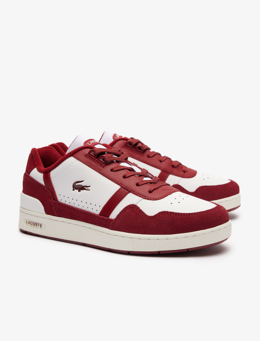 Lacoste T-Clip Erkek Beyaz Sneaker Lacoste T-Clip Erkek Beyaz Sneaker
