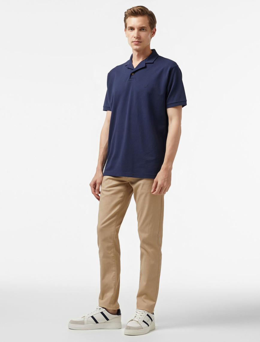 Nautica Erkek Lacivert Classic Fit Kısa Kollu Polo Nautica Erkek Lacivert Classic Fit Kısa Kollu Polo
