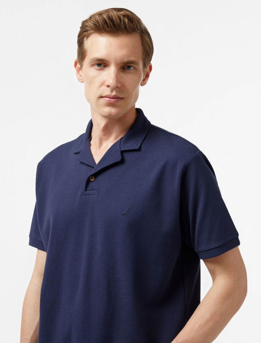 Nautica Erkek Lacivert Classic Fit Kısa Kollu Polo Nautica Erkek Lacivert Classic Fit Kısa Kollu Polo