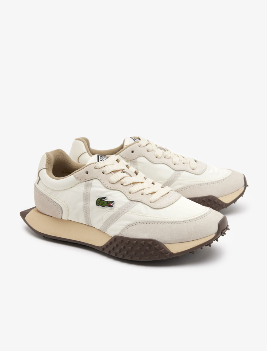 Lacoste L-Spin Deluxe 3.0 Kadın Bej Sneaker Lacoste L-Spin Deluxe 3.0 Kadın Bej Sneaker