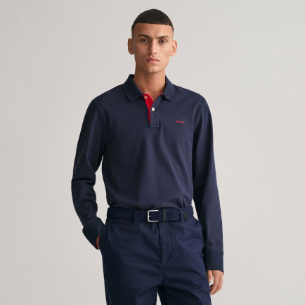 GANT Erkek Lacivert Regular Fit Polo GANT Erkek Lacivert Regular Fit Polo