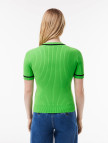 Lacoste Kadın Kısa Kollu Bisiklet Yaka Yeşil Triko Lacoste Kadın Kısa Kollu Bisiklet Yaka Yeşil Triko