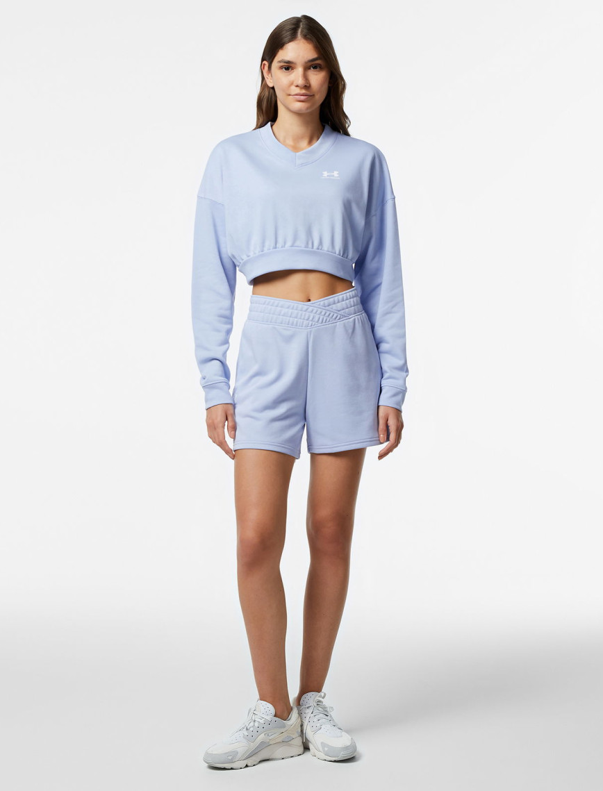 Under Armour Rival Terry Oversized Kadın Crop Sweatshirt Under Armour Rival Terry Oversized Kadın Crop Sweatshirt