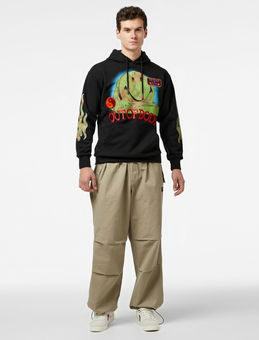 Karl Kani Woven Retro Washed Parachute Erkek Yeşil Pantolon Karl Kani Woven Retro Washed Parachute Erkek Yeşil Pantolon