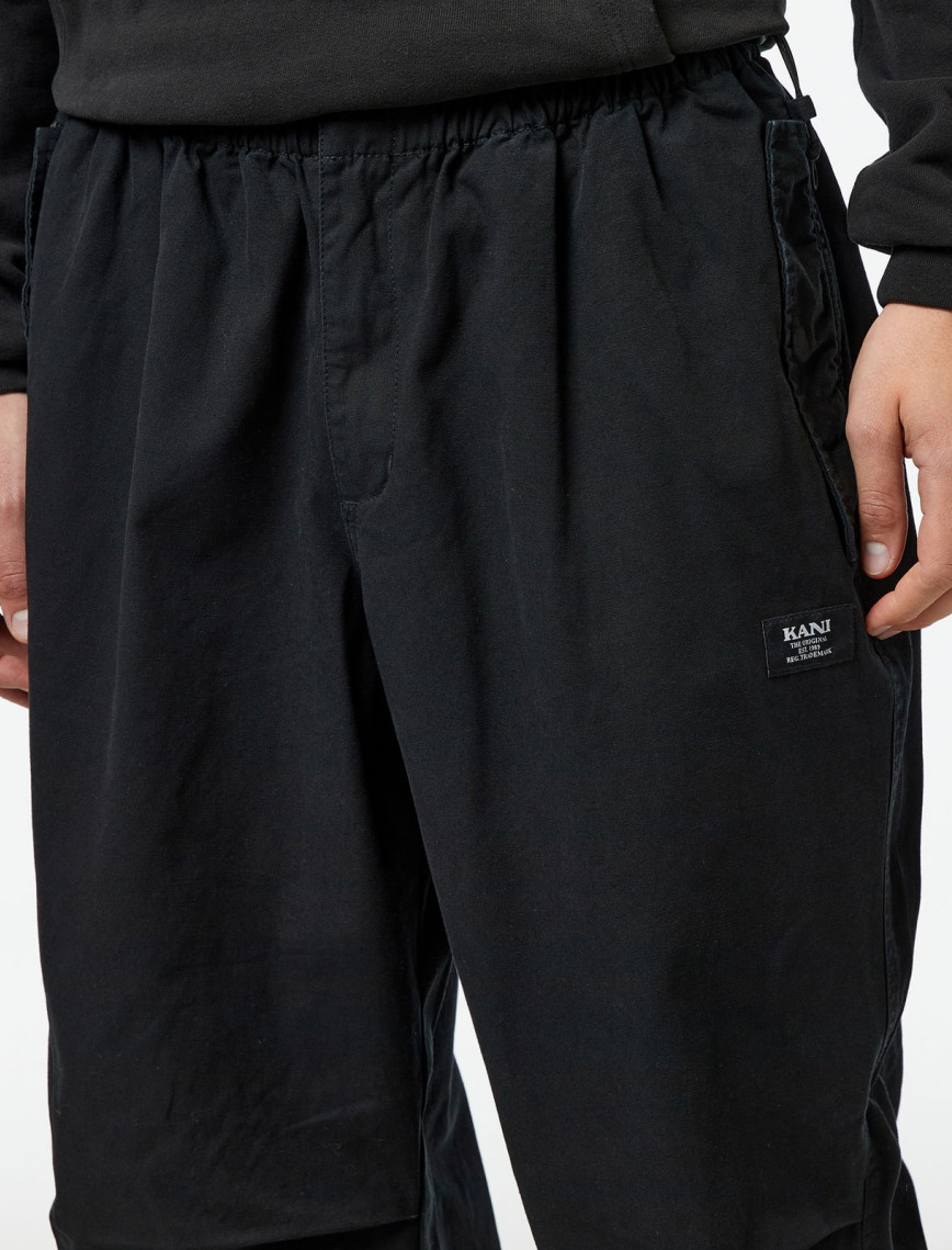 Karl Kani Woven Retro Washed Parachute Erkek Siyah Pantolon Karl Kani Woven Retro Washed Parachute Erkek Siyah Pantolon