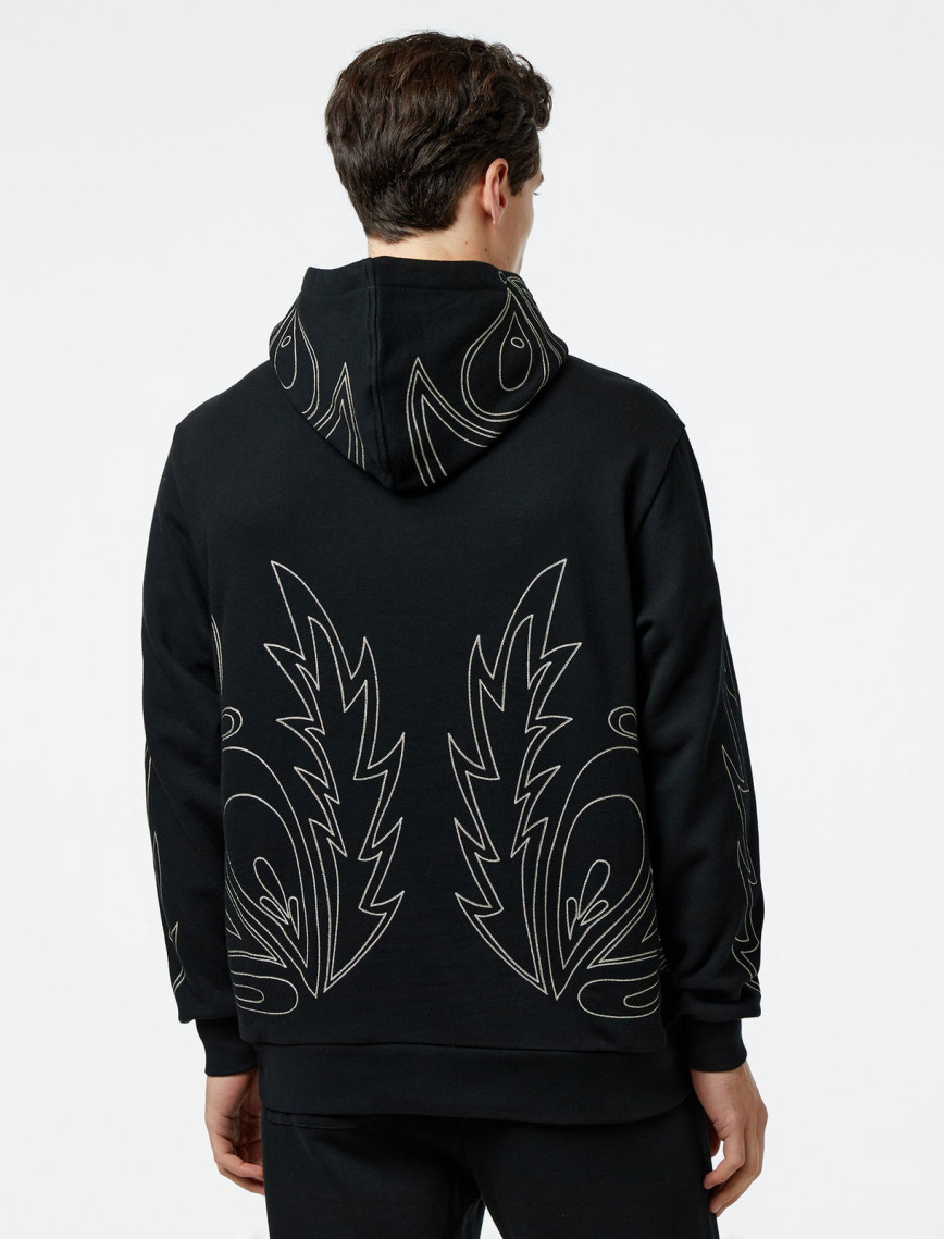 Ripndip Howdy Erkek Siyah Hoodie Ripndip Howdy Erkek Siyah Hoodie