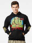 Market Smiley Out Of Body Erkek Siyah Hoodie Market Smiley Out Of Body Erkek Siyah Hoodie